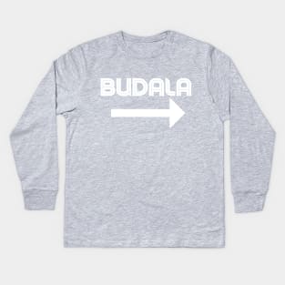 Budala - arrow Kids Long Sleeve T-Shirt